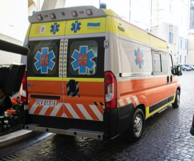 185. ambulanza per Ucraina