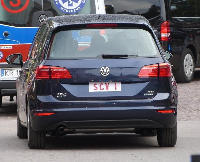 352. Cracovia. luglio 2016, VW Golf (Lycka)